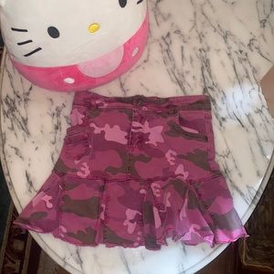 The Children’s Place Distressed Camo Skort